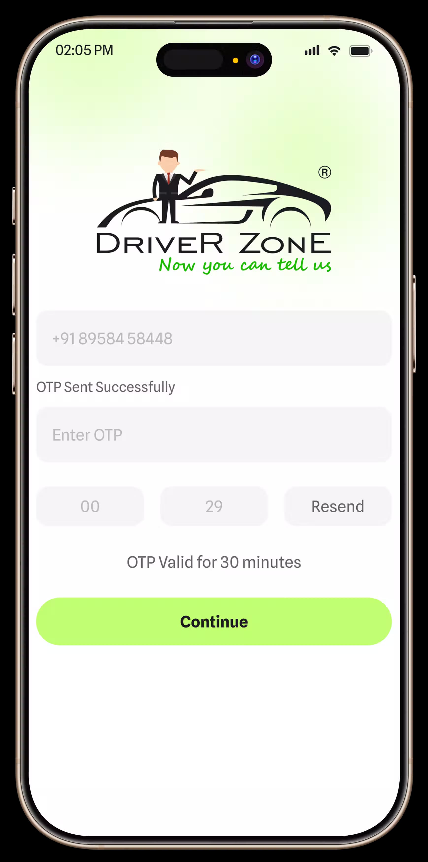 Customer App Mockup 2