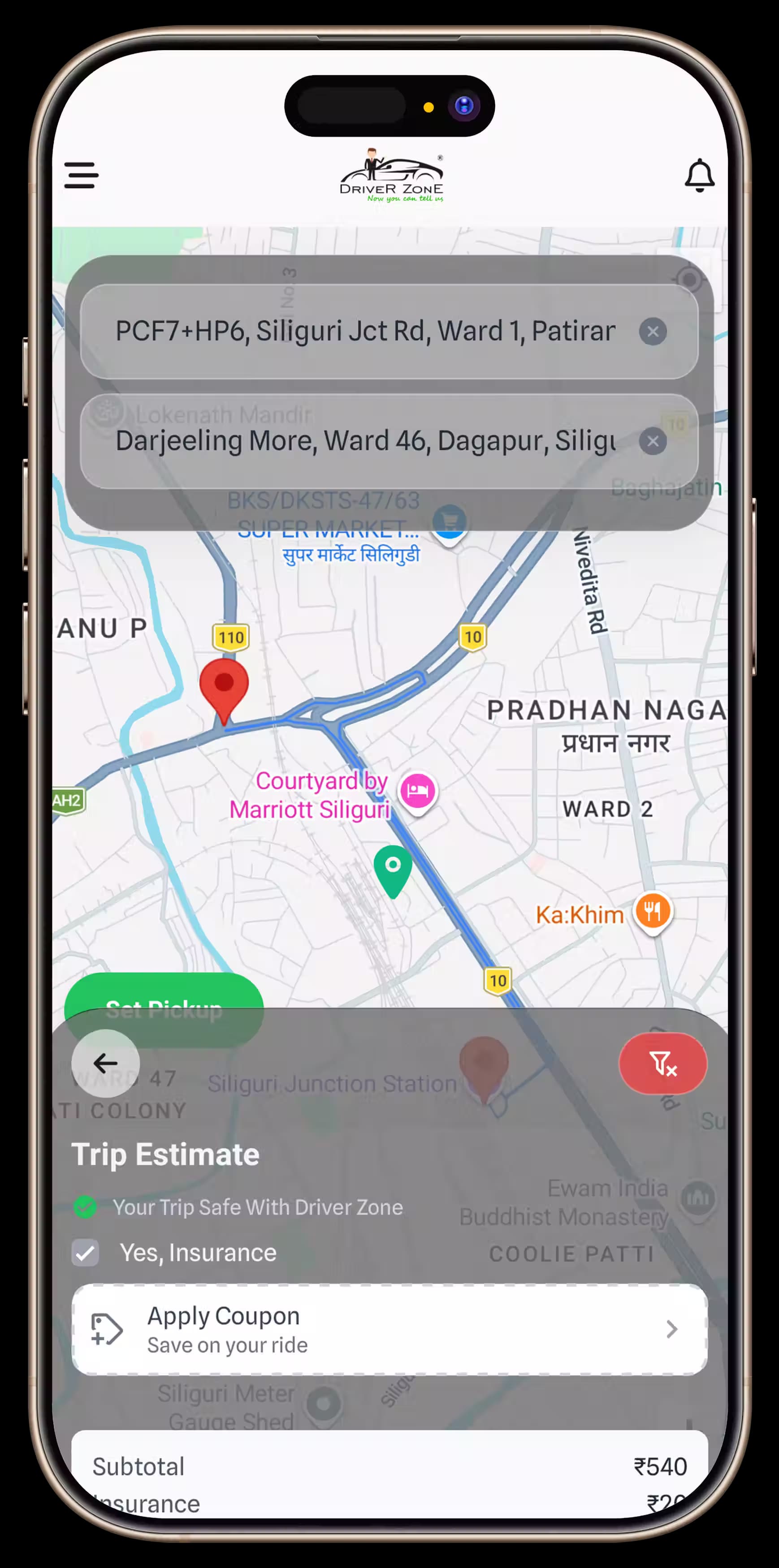 Customer App Mockup 7