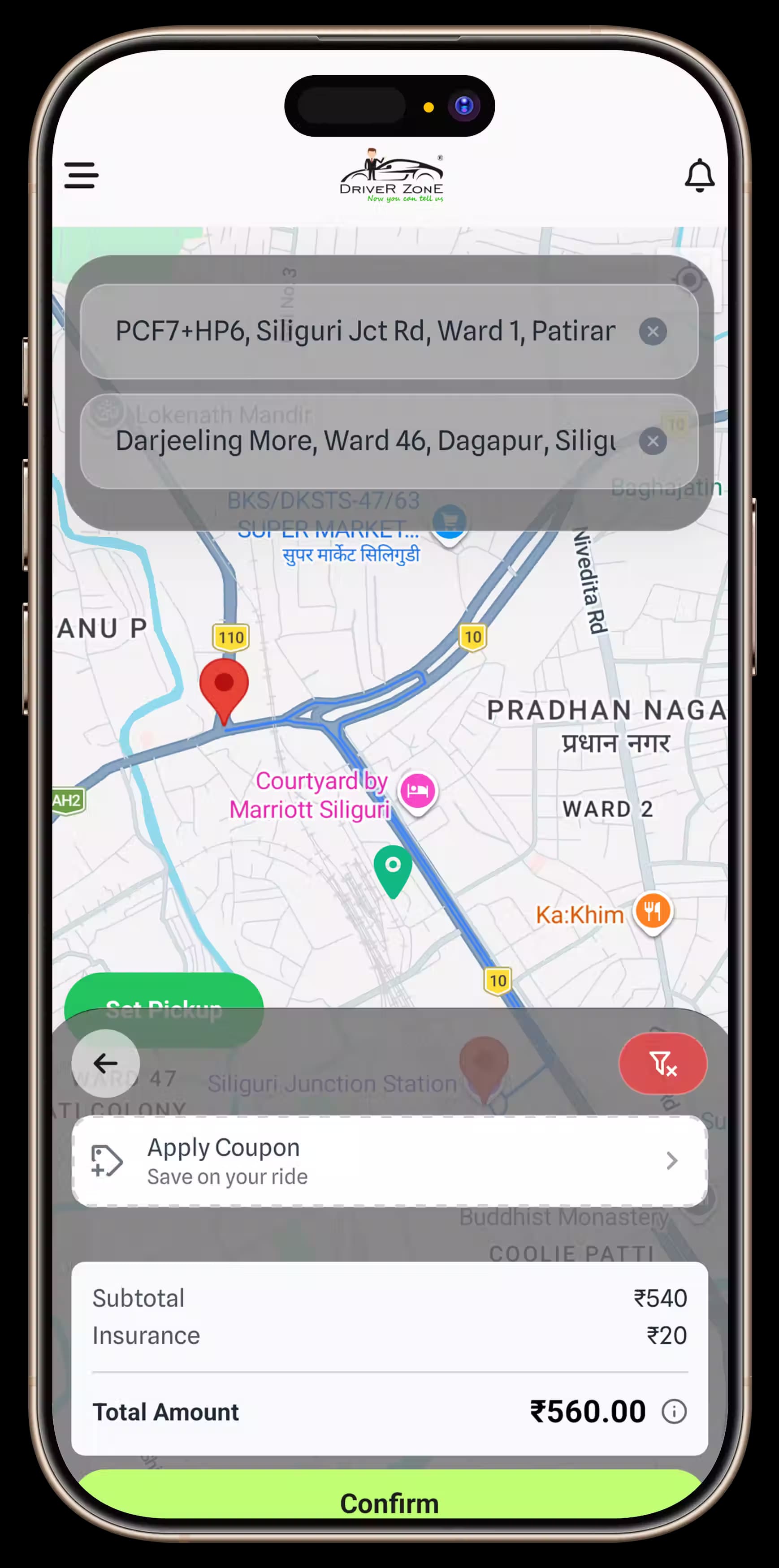 Customer App Mockup 8