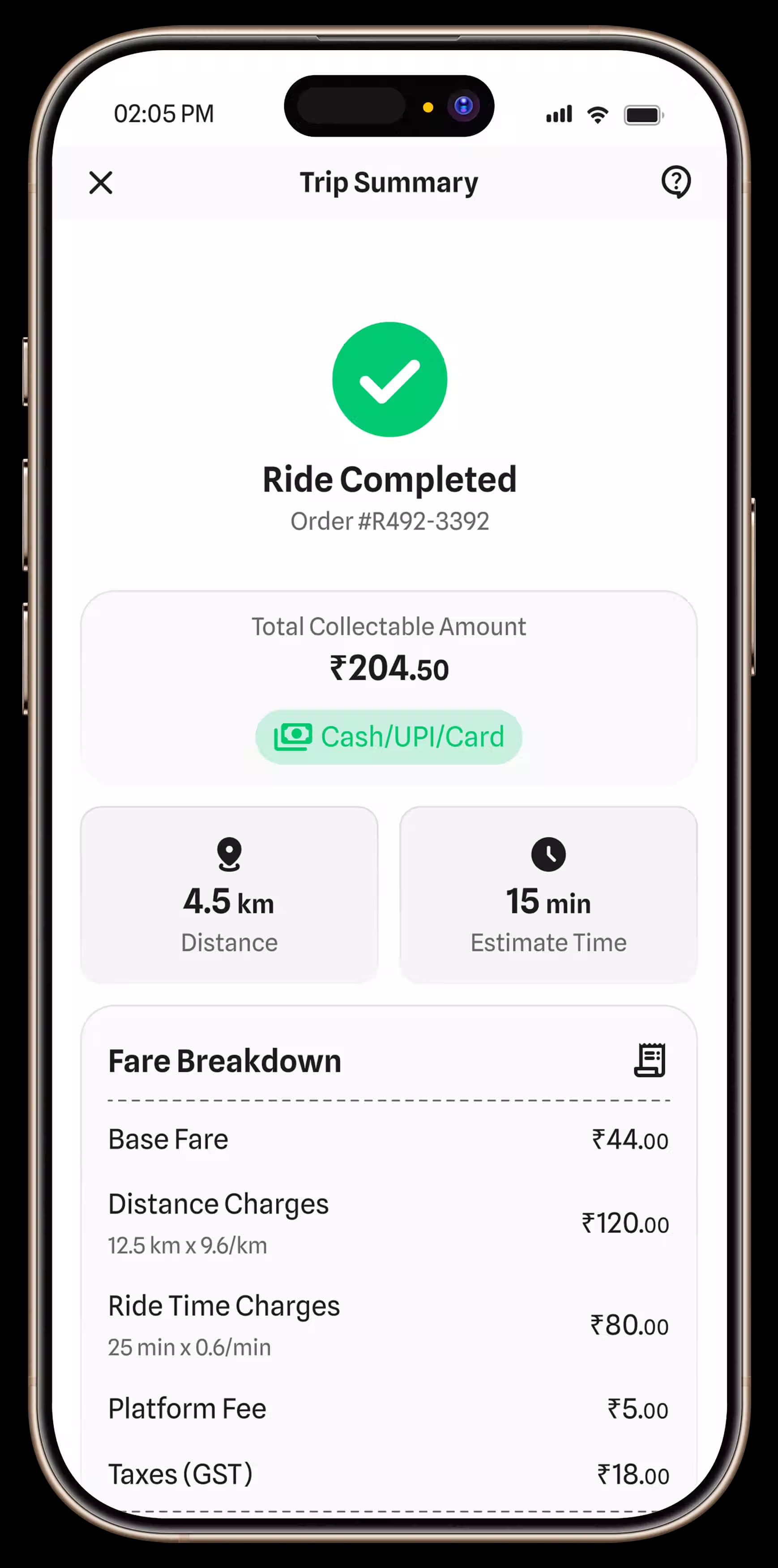Driver App Mockup 8